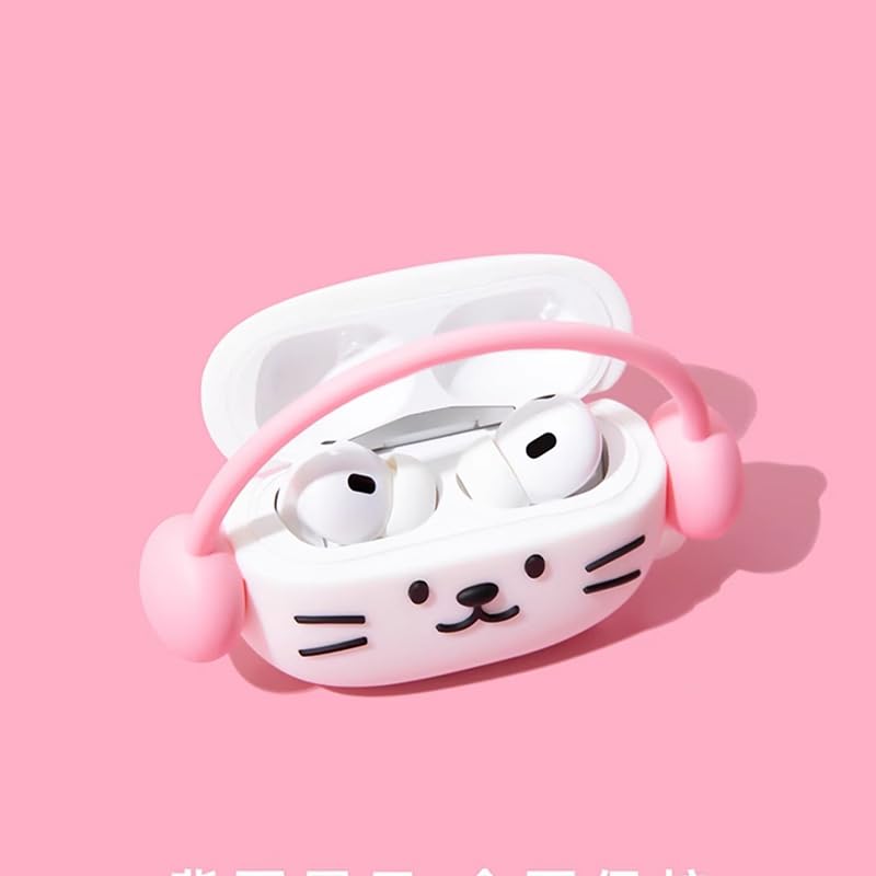 AirPods Pro2 ※白猫 Amazon | 対応AirPods Pro用の ケース 第2世代 白猫 白ネコねこ