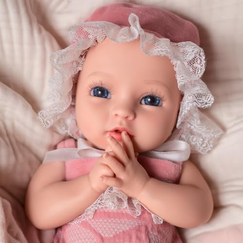 Muñeca de Silicona Realista Reborn Bebé 12 Pulgadas miniatura 1