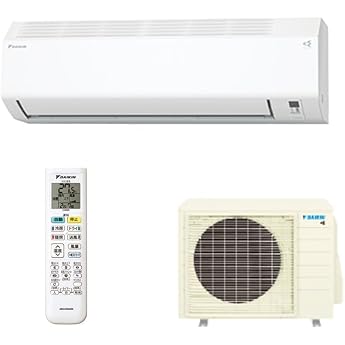 Daikin S406ATCP-W Room Air Conditioner CX Series, Equipped with Streamer, 4.0 kW, 200 V, White