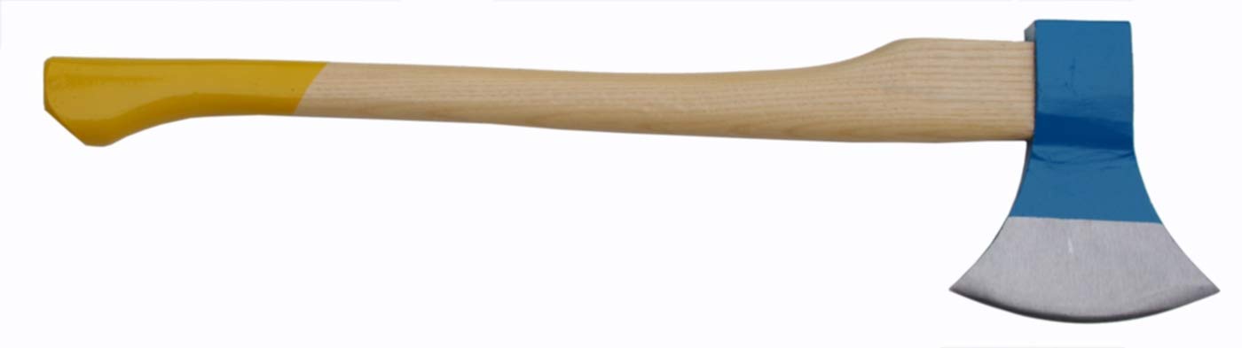 Biber Muller Beaver-Axe Broad bit Felling 1400g,4.85 Pound – Blue line – Ash Handle – Forged in Austria- 0017,14