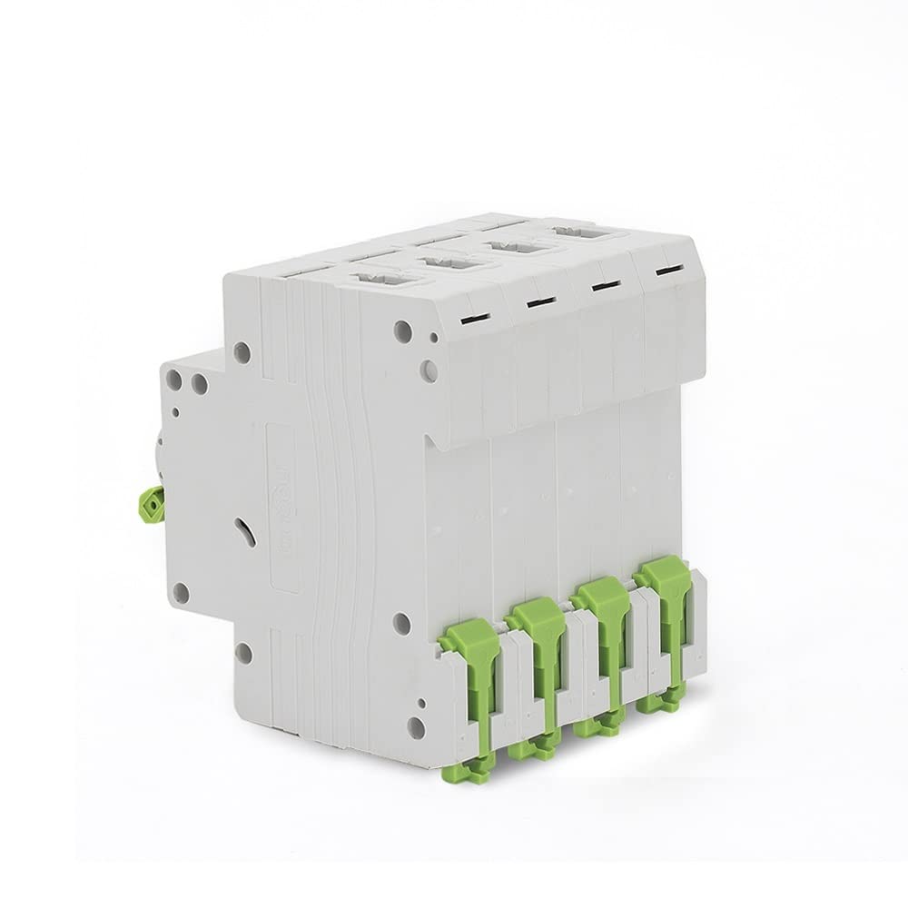 Przełącznik różnicowy, wyłącznik magnetyczny wyłącznik automatyczny 3P 4P 6A 10A 16A 20A 25A 32A 40A 50A 63A 6KA 110V/220V/400V 50/60Hz MCB (rozmiar: 4, kolor: 40A)