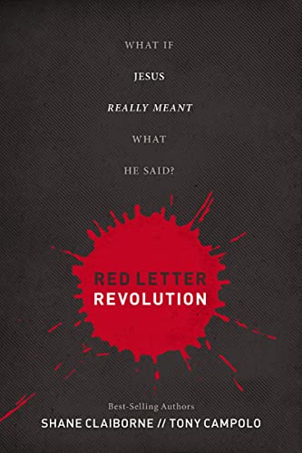 Cover of Red Letter Revolution: What If Jesus Really Meant What He Said?
