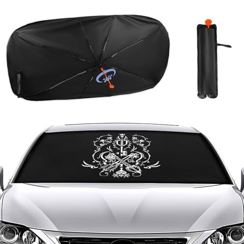 �ԗp�T���V�F�[�h �L���O�_���n�[�c �J�[�T���V�F�[�h �P�^ �ԗp�p���\�� �t�����g�T���V�F�[�h ������� �܂��ݎ� �J�[�p�i �Ռ� �ՔM �ȒP���t�� �ėp Uv�J�b�g �l�G�Ή� 73��133cm