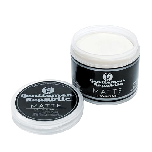 Gentlemen Republic Matte Paste (2x 4oz) Water-Based Hold
