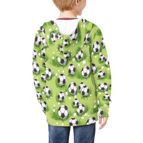 Image of Coloranimal Unisex Girls Boys Long Sleeve Casual Hoodies & Sweatshirts Tops Kids Zip Up Jacket Coat Age 6-16 Year