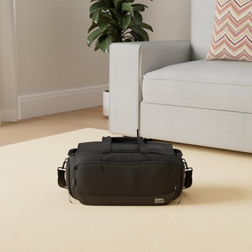 Mission Darkness Disconnect Faraday Duffel Bag + 4 Detachable Faraday Pockets // Military-Grade RF Shielding for Large Electronics & Mobile Devices // Travel Protection Signal Isolation Data Privacy