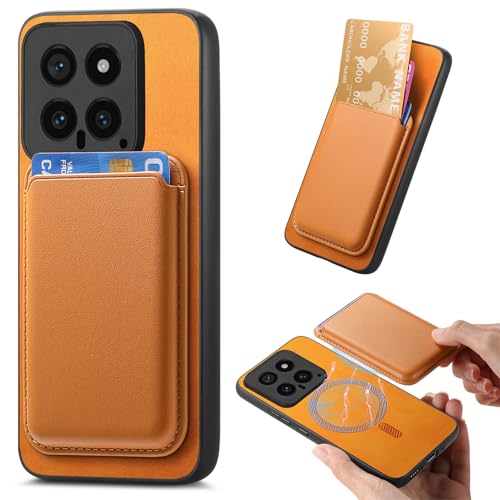 �X�}�z�P�[�X �Ή��@�� for Motorola Edge 70 / X70 Air ���O���\�ȃ}�O�l�b�g���E�H���b�g�J�[�h�z���_�[�t�� �ϏՌ��ی�J�o�[ 2-in-1 Yellow