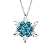 Produktbild Shuda Damen-Halskette mit Schneeflocken-Anhänger für Damen, Mädchen, Schmuck, Geburtstag, Freundschaft