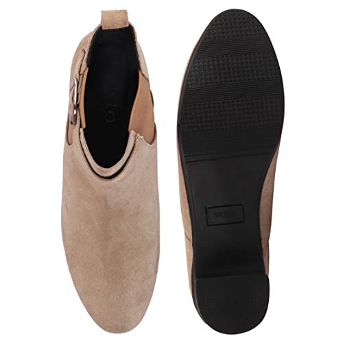 Image of FAUSTO Women Flared Heel Boots