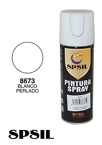 BOTE SPRAY PINTURA COLOR BLANCO PERLADO 200 ML. 8673