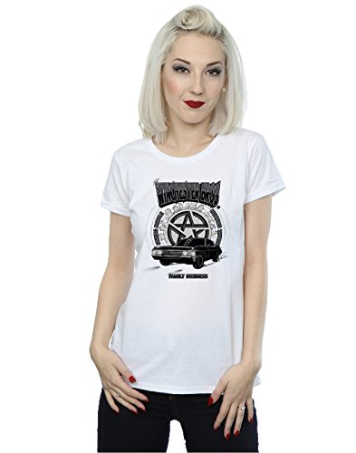 Image of Supernatural Women's Winchester Bros T-Shirt Large White
