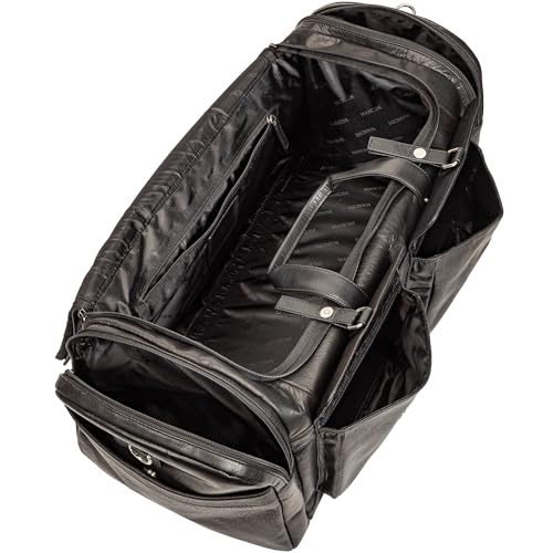 Mancini Buffalo Large Duffle Bag, Black, Black3