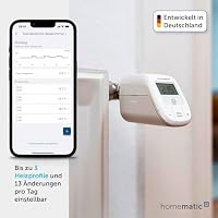 Homematic IP Erweiterungsset Heizen – Basic, Smart Home, digitaler Thermostat Heizung, Steuerung per App, Alexa, Google Home, einfache Installation, Energie sparen, 161216A1 – Ansicht 2