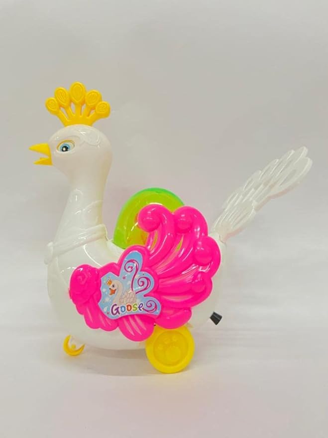 Buy AviKay Baby Smiles Electric Peacock Toy for Kids Musical Dancing