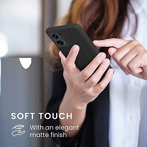 Image of REALCASE OnePlus Nord CE 2 Back Cover Case | Full Protective Liquid Silicone | Shockproof Back Cover Case for Oneplus Nord CE2 5G (Black)