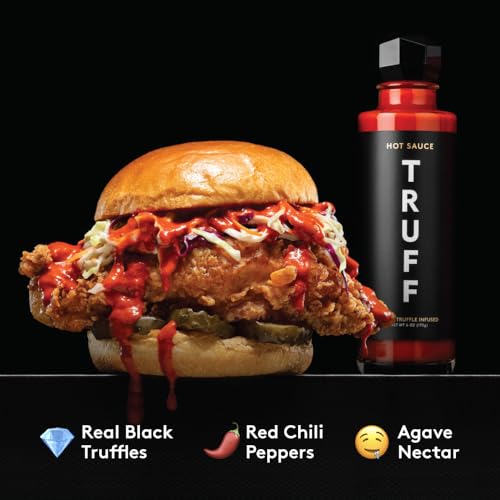 Image of TRUFF Jalapeno Lime Hot Sauce Combo Pack - Gourmet Hot Sauce Set of the Original (6 oz) and the Jalapeno Lime (6 oz), Unique Flavor Experiences with Truffle, 2-Bottle Bundle