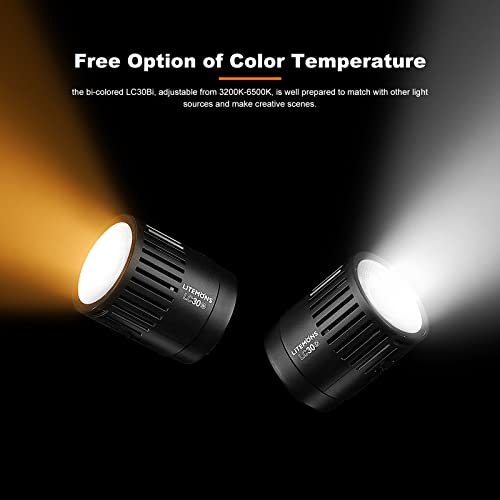 Luz de video LED para grabacion de peliculas cortas en escritorio con efectos FX Godox Litemons 5