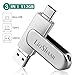 Chiavetta USB 512 GB Type C Lio SHAAR Pendrive 512GB USB 3.0 Pennetta con Coperchio di Protezione Portachiavi 512 Giga Tipo C OTG Flash Drive Pennette per Telefoni Cellulari PC MacBook Android