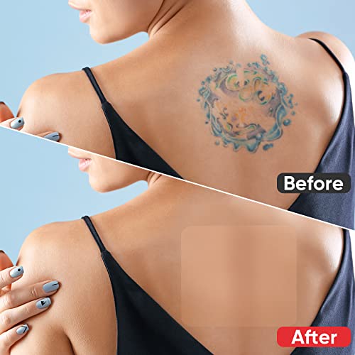 Tattoo Cover Up, Ultra-Thin Flaw Concealer Sticker Makeup Waterproof Patch, Perfect Tattoo Skin Concealing Tape for Tattoo Scar and Birthmarks