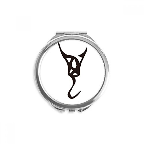 Miroir rond maquillage de poche wan portable haute netteté