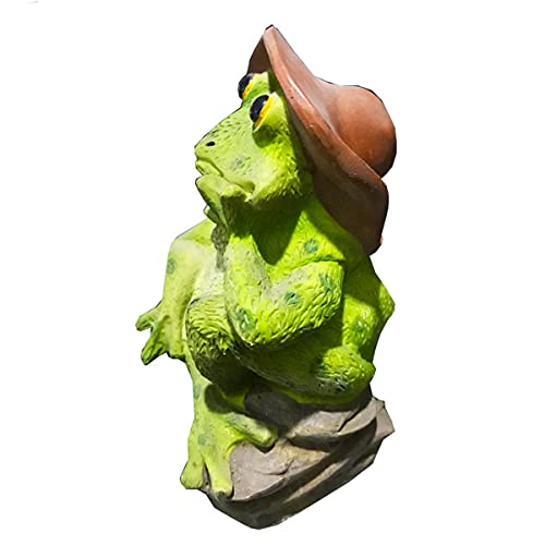 Petite grenouille simulation décorative pour jardin et paysage extérieur - 3