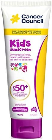 Cancer Council Australia Kids Sunscreen Lotion SPF50+ 110 Ml.