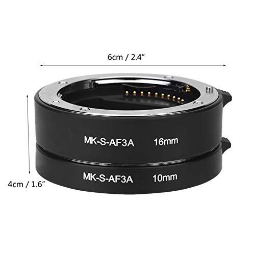 Automatic Auto Focus 10Mm 16Mm Macro Extension Tube Set For Sony E/Fe Nex3 Nex5 Nex6 Nex7 A5000/A6000/A7/A7M2 Series Camera #TOP1