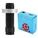 60MP 2K HDMI USB Industrial Electronic Digital Video Microscope Camera & 120X C-Mount Lens - Blue