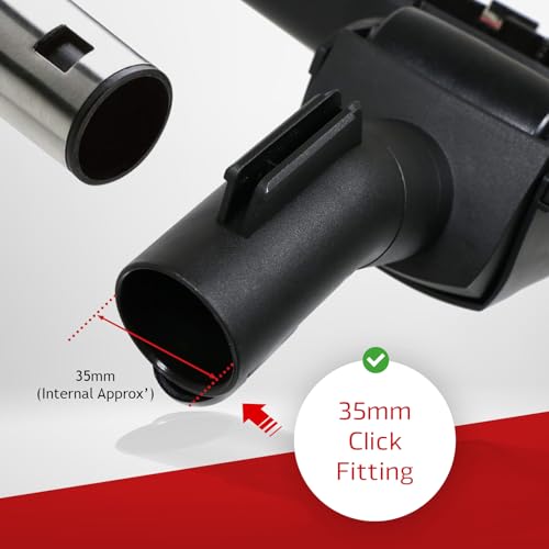 Spares2go Turbo Floor Tool for Miele Vacuum Turbo Head Brush Turbine C1 C2 C3 S1 SBB300-3 SBD365-3 STB305-3 SBD285-2