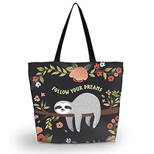 Aoksunova GW-080 Einkaufstasche Faultier Design