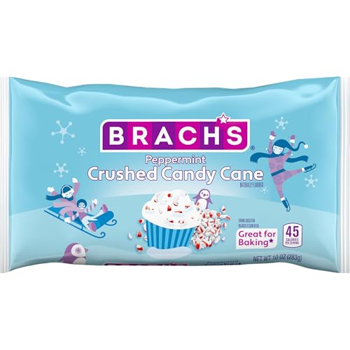 Brach's Peppermint Crushed Candy Cane Pieces, Baking and Decorati...