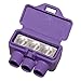 King Innovation 95110 3-Port Aluminum Copper (10-Pack) Wire Connector, 10 Pack, Purple