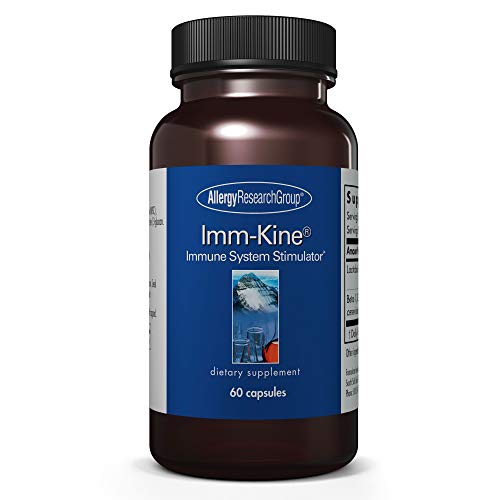 Allergy Research Group - Imm-Kine - Immune Support, Lactobacillus, Beta-1,3-Glucan - 60 Capsules