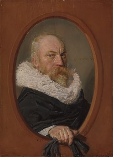Décoration murale 60x90cm Petrus Scriverius Frans Hals pour bureau