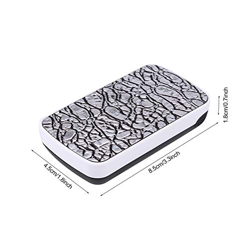 Tiiyee Juwelierlupe, 30 x 60 x 90 x Beleuchtete Augenlupe Schmuck Vergrößerung Glas Schlaufe Vergrößerungsglas Slide Out Pocket Lupe mit LED Tragbare Edelsteine Rocks Münzen Antiquitäten Modelle Foto