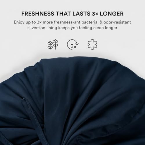 Image of Mulberry Silk Sleep Bonnet by Clementine Essentials, Wrap Style