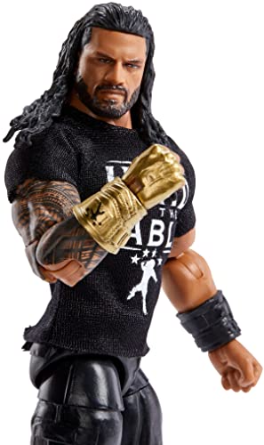 Mattel WWE Elite Collection Top Picks Action Figure Roman Reigns da 6 pollici con 10 punti di articolazione e aspetto realistico