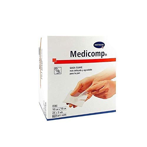 HARTMANN - MEDICOMP GASAS SUAV 10 * 10CM 20U