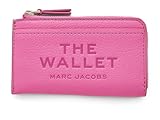Quattro slot per carte MARC JACOBS THE TOP ZIP MULTI WALLET BOW PINK
