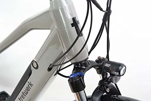 Tretwerk Seville 5.0 E-bike, 28 inch, e-trekkingfiets, damesfiets met hoog bereik en 24 versnellingen, Shimano… - Afbeelding 4