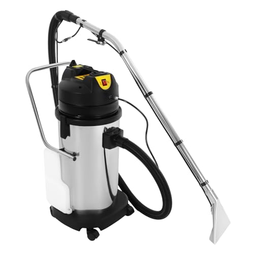 40L/11Gal Commercial Carpet Cleaner, 3 in 1 Multi-Purpose Wet Dry
