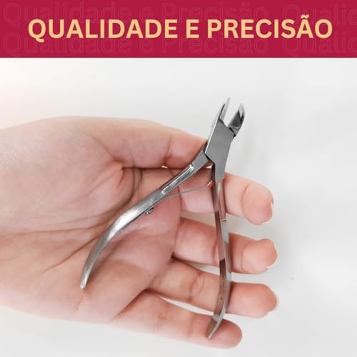 NYBC Beauty, Alicate de Unha Curvo em Aço Inox 4