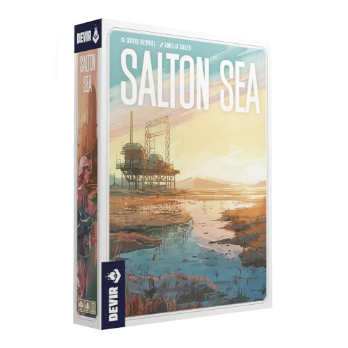 Devir - Salton Sea Juego de Mesa, Juego de Mesa Estrategia, con...