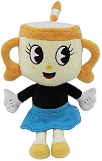 mazeshop Cuphead Ms. Chalice Plush Figure Stuffed Toy 8 Inch