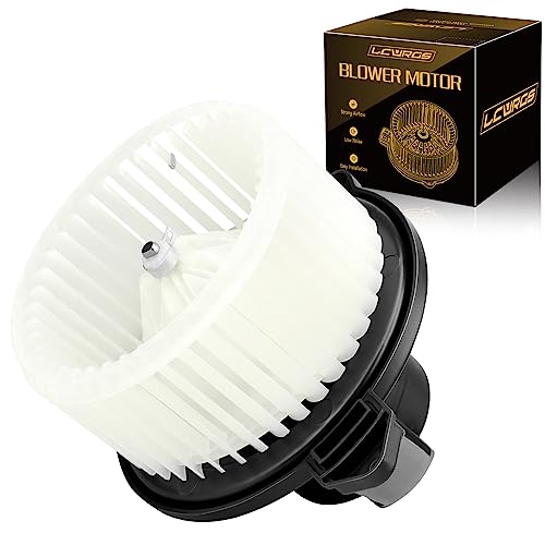 Front AC Heater Blower Motor with Fan Fits for 2002 2003 2004 2005 2006 2007 2008 Dodge Ram 1500 2500 3500, 2002-2004 Jeep Grand Cherokee WJ HVAC Blower Motor Replaces# 700012, 5096255AA, 5096256AA