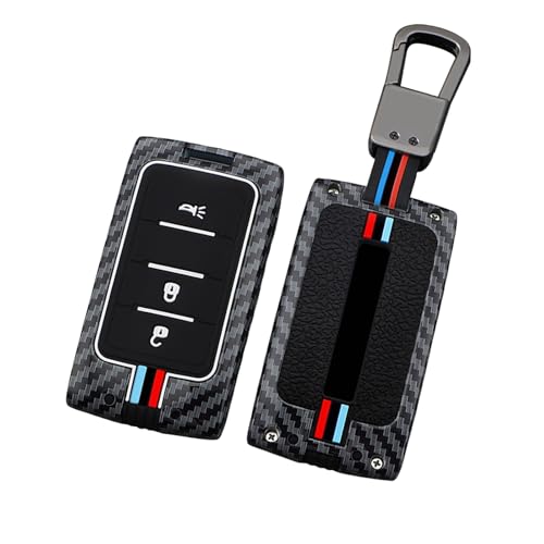 Coque de clé compatible Jeep Compass Renegade protection carbone B