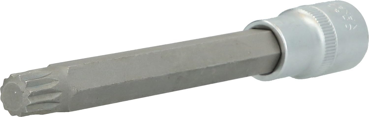 Brilliant Tools BT022955 1/2 Inch Bit Screwdriver XZN 140 mm M12 Insert