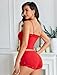 Avidlove Sexy Women Cami Pajama Set Modal Sleepwear Lace Trim Short PJ Set with Shorts 2 Piece Lingerie Red XL