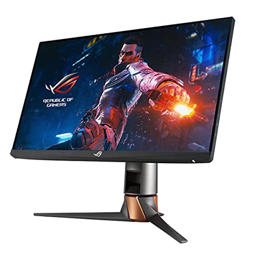 Image of ASUS ROG Swift 360Hz PG259QN 24.5 inch HDR Gaming Monitor, 1080P Full HD, Fast IPS, 1ms, G-SYNC, ULMB, Eye Care, HDMI DisplayPort USB, Ergonomic Design, VESA Wall Mountable, HDR10, World's First 360Hz