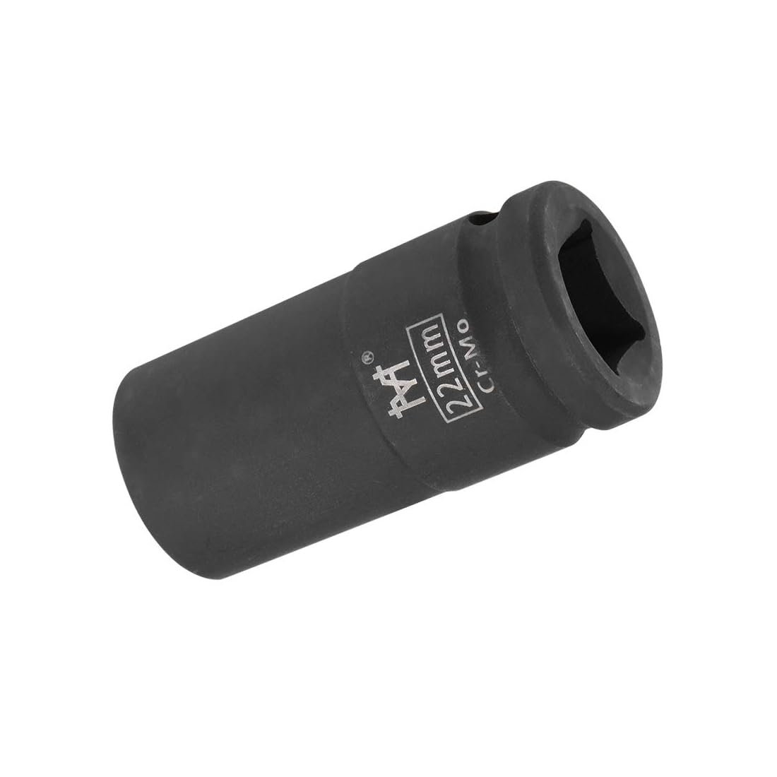 Unifizz 3/4 Inch Drive - 22mm Deep Impact Socket with 6 Point Design, Heat-Treated Cr-V Steel 78mm Length, Metric Sizes